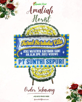 Papan Bunga Duka di Palasari