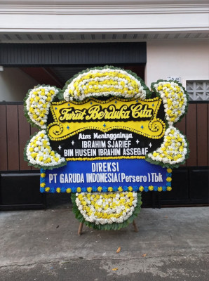 Papan Bunga Duka di Palasari