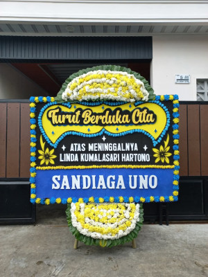 Papan Bunga Duka di Palasari